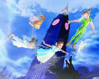 Walt Disney Peter Pan And Friend S Flying Cartoon Pictures