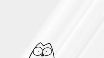 Ultra HD Wallpaper Cartoon Texture Cat 4k