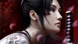 Fantasy Warrior Girl Wallpaper