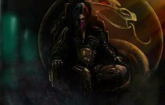 Wallpaper Mortal Kombat Empress Mileena Games