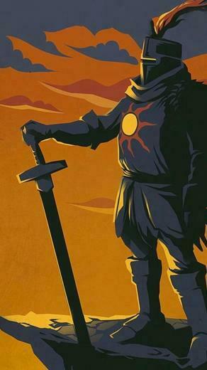 Solaire Dark Souls iPhone Wallpaper Top