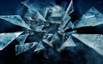 Dark Scenes In The Shattered Glass Wallpaper