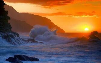 Hawaii Sunset Wallpaper