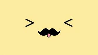 Mustache Desktop Background