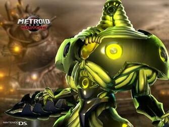 The Metroid Prime Headquarters Hunters Wallpaper