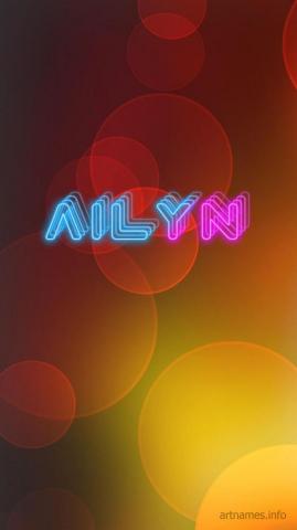 Ailyn As A Art Name Wallpaper Artnames