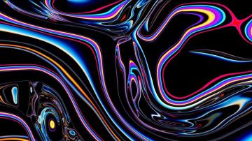Abstract Macbook Pro Default Wallpaper On