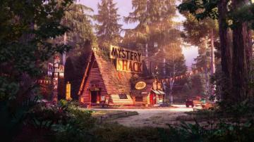Mystery Shack Gravity Falls By Artem Shashkin