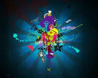 Cool Graphic Design Wallpaper Full HD Points