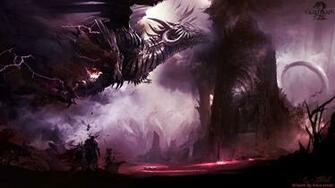 Gw2 Dragon 1080p Wallpaper By Angelicbond Customization
