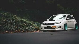 Subaru Impreza Road Wallpaper In Transportation