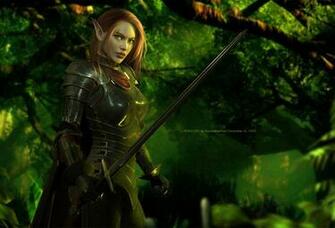 Forest Elves Wallpaper Armor Desktop