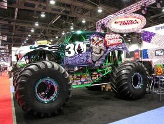 Grave Digger Monster Truck Race Racing H Wallpaper