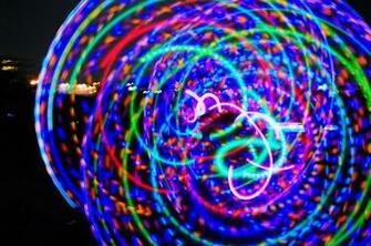 Glow In The Dark Background On A