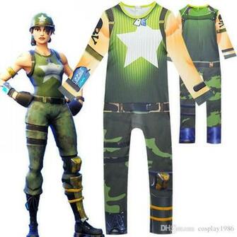 Cosplay Game Munitions Expert Costume Halloween Party Kids