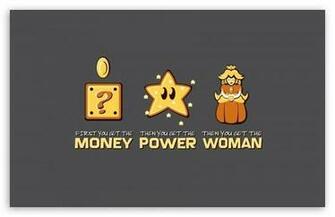 Mario S Logic HD Desktop Wallpaper Widescreen High Definition