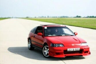 Honda Crx By Wolfynos Customization Wallpaper Vehicles My