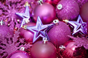 Pink Christmas Wallpaper