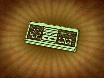 Nes Controller Retro Wallpaper By Bschulze