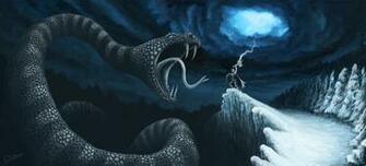 Thor Vs Jormungand By Kubeen
