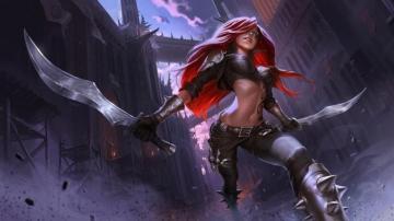 Katarina Lol Legends Of Runeterra 4k Wallpaper