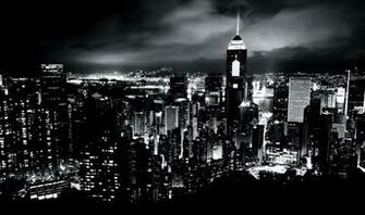 Black And White City Wallpaper