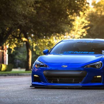 Subaru Brz Automatic Inspirational Blue Front Sports