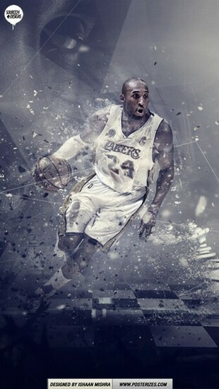 Kobe Bryant Abstract