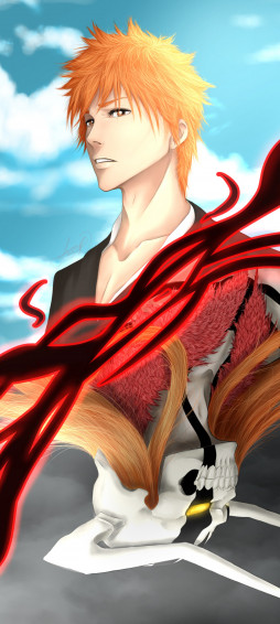 Anime Bleach Brave Souls Ichigo Kurosaki Phone HD Wallpaper