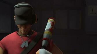 The Scout Team Fortress Wallpaper By Rezicg