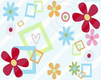 From Funky Flower Wallpaper