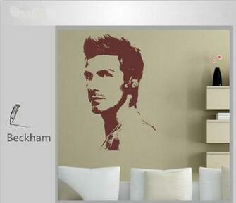 Vinyl Football Sport Wall Decals Wallpaper Personalized Name Kids