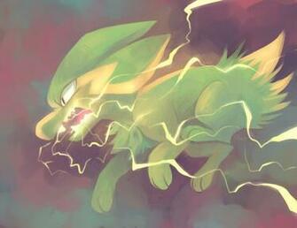 Electrike Used Thunder Fang By Yassui Deviantart On