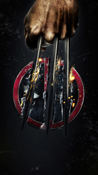 Deadpool Wolverine Claw 4k Wallpaper