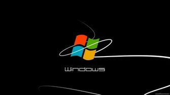 Windows Black HD Wallpaper