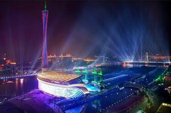 The Beautiful Night Of Guangzhou Wallpaper HD