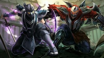 Shen Vs Zed Lol 6a Wallpaper HD