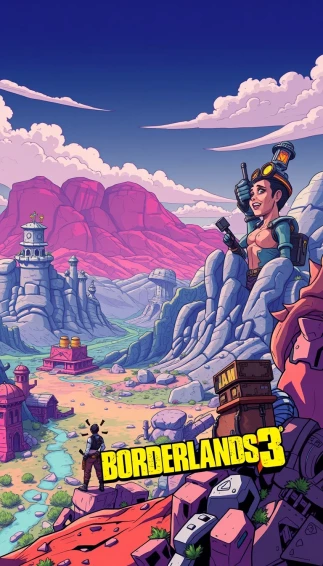 Borderlands Mobile Wallpaper