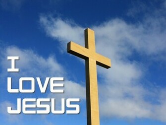 Blessings I Love Jesus Wallpaper