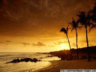 Sunset Beach Wallpaper Pc Beautiful
