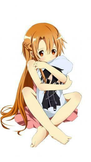 Sword Art Online Yuuki Asuna Simple Background HD Wallpaper