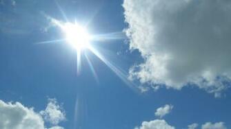 Sun Shining On The Sky Photography HD Wallpaper