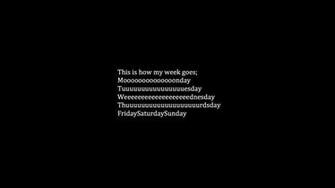 Text Funny Black Background Wallpaper MixHD