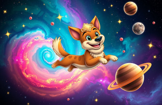Doge Space Wallpaper