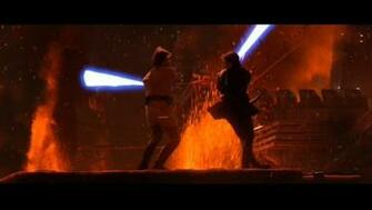 Obi Wan Kenobi And Anakin Skywalker Sw Ep Iii