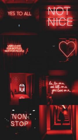 Red And Wallpaper Image Aesthetic HD