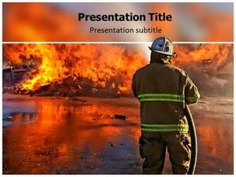 Ppt Templates Fire Brigade Template Powerpoint Background