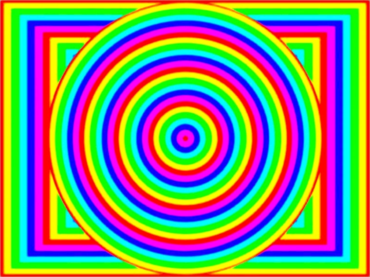 Hypnotic Rainbow By Optilux