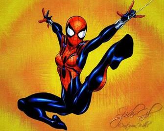 Marvel Comics Girls Spider Girl Woman Wallpaper