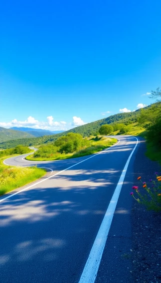 Open Road Wallpaper